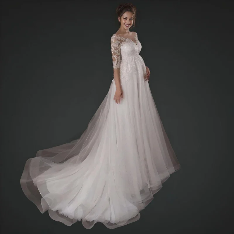 ROSALIND Maternity Wedding Dress