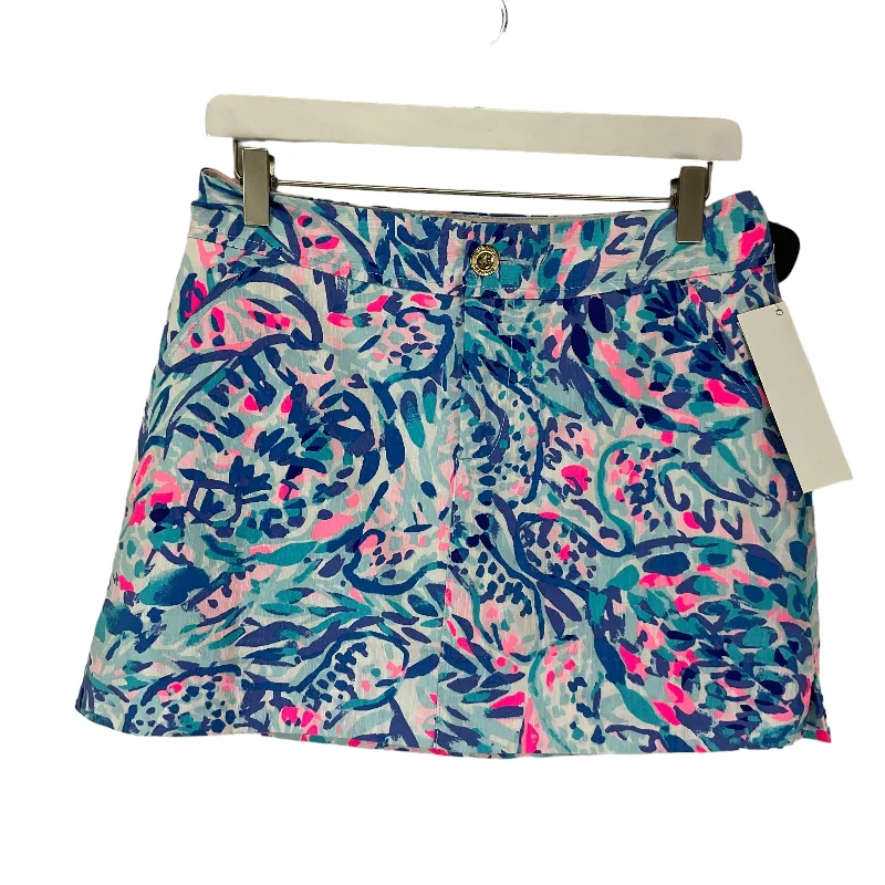 Blue Skort Designer Lilly Pulitzer, Size 2