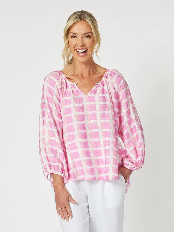 Gordon Smith Check Me Out Top Pink