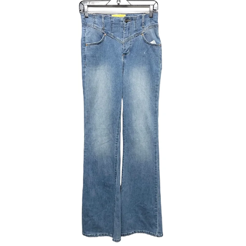 Jeans Flared By Circus By Sam Edelman In Blue Denim, Size: 2