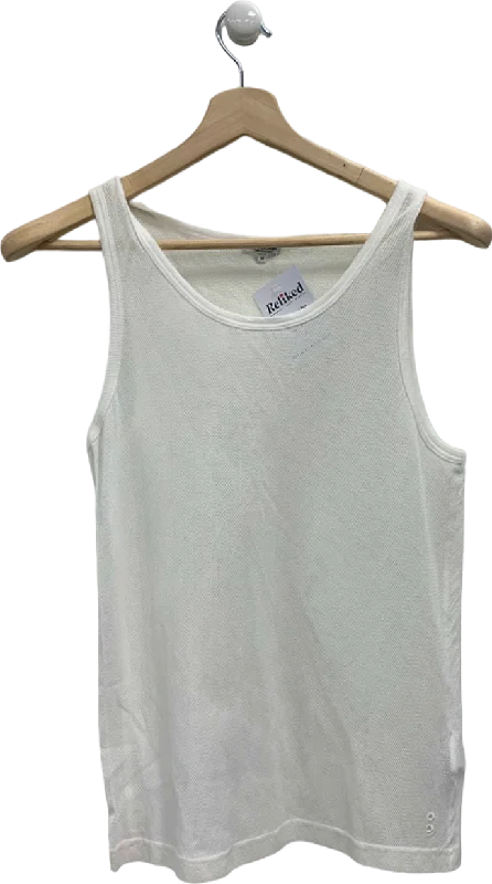 Ron Dorff White Sleeveless Top UK M