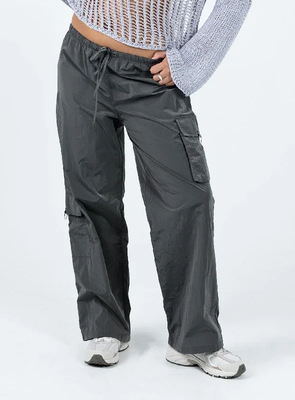 Fernando Parachute Pants Slate