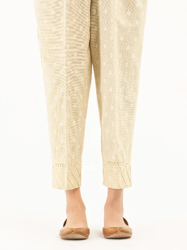 Embossed Khaddar Trousers(Pret)