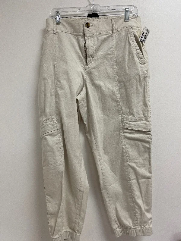 Pants Cargo & Utility By Sonoma In Cream, Size: 12