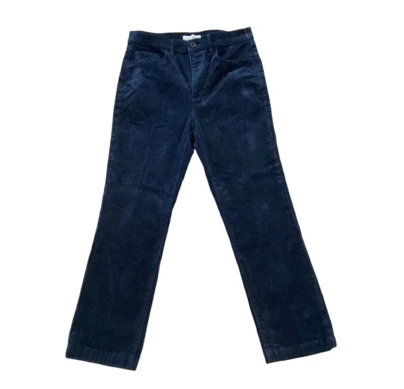 Pants Corduroy By Loft In Navy, Size: 6