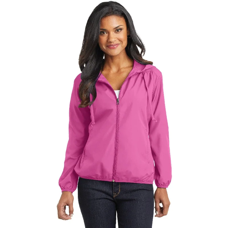 CLOSEOUT - Port Authority ® Ladies Hooded Essential Jacket