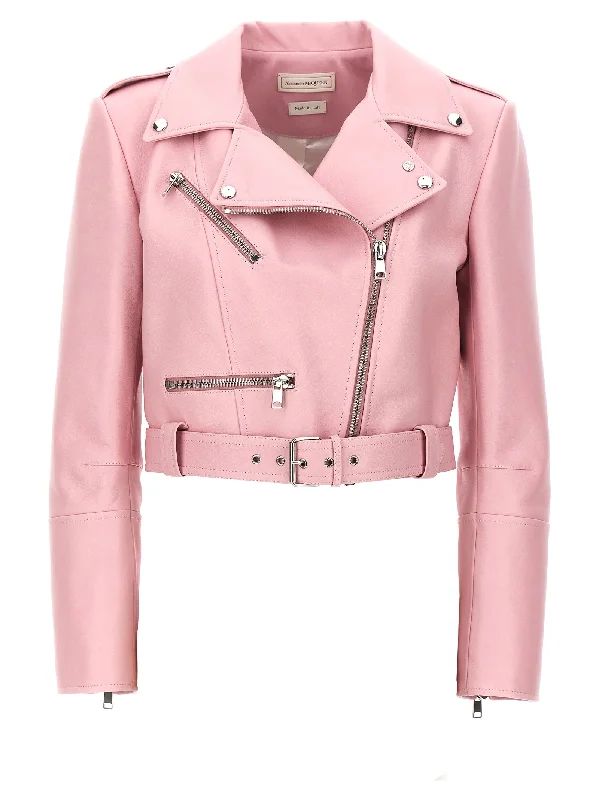 Crop Biker Jacket