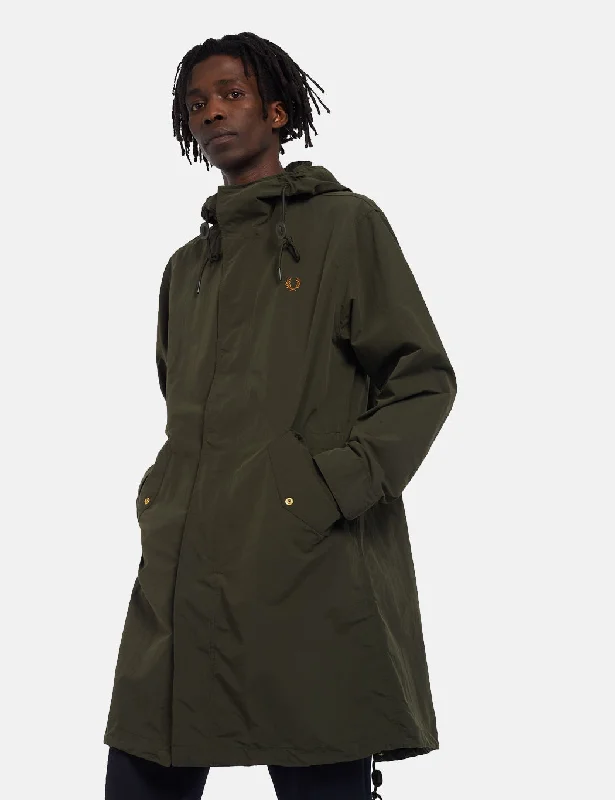 Fred Perry Shell Parka - Hunting green