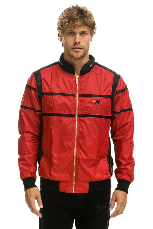 RACER JACKET - CHERRY