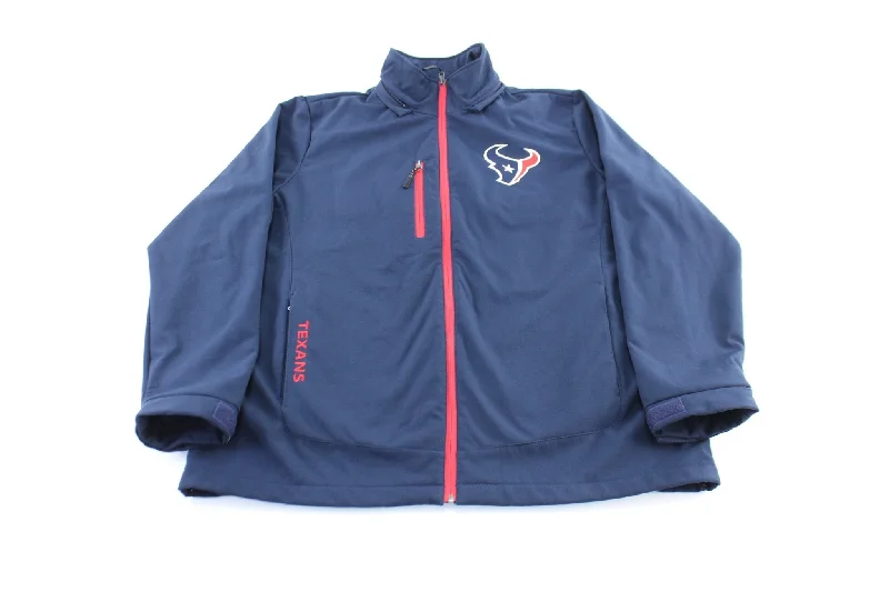 NFL Houston Texans Embroidered Zip Up Jacket