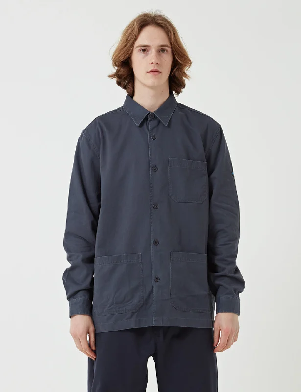 SCRT Worker Shirt Jacket - Stone Blue