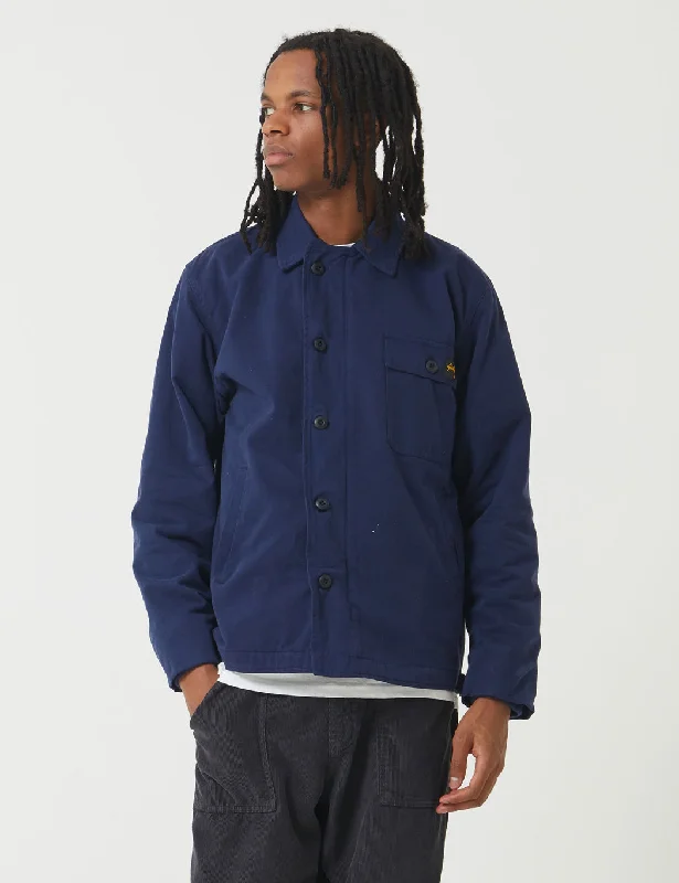 Stan Ray A2 Deck Jacket - Navy Blue Twill