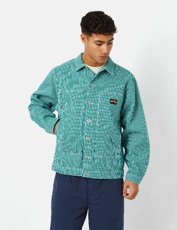 Stan Ray Box Jacket - Agave Green Hickory