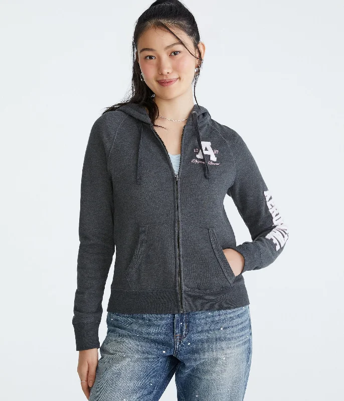 Aeropostale A87 Original Brand Full-Zip Hoodie