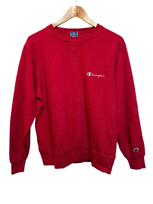 Red Champion Mens Sweatshirt (Size L)